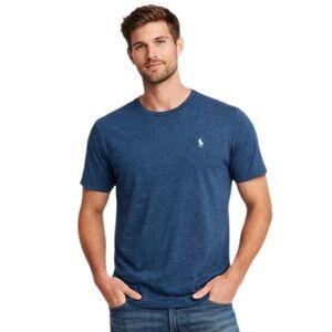 Polo Ralph Lauren Heather Blue Crewneck T-Shirt – Size M